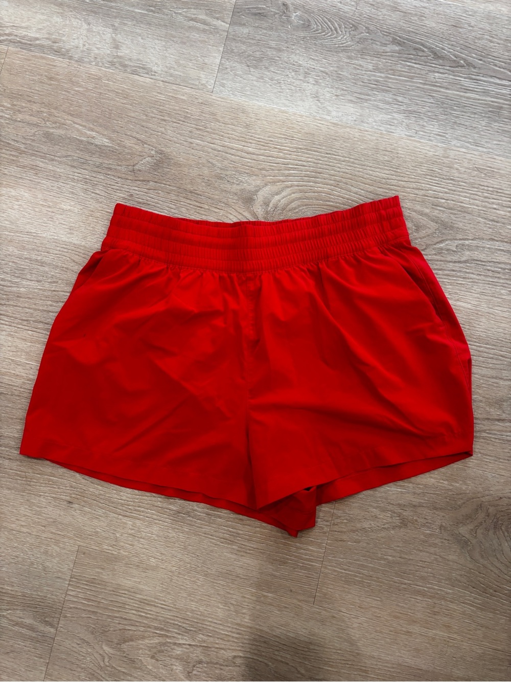 Athleta Red Women's Athletic Running Shorts